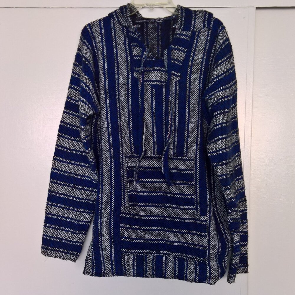 New Baja Hoodie Pullover Large